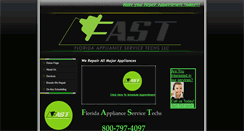 Desktop Screenshot of floridaapplianceservicetechs.com